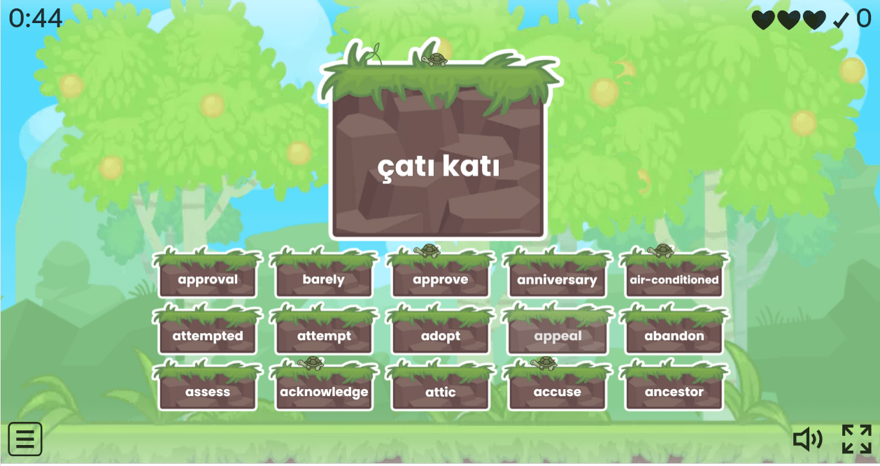 Multi English 6 - Vocabulary 1